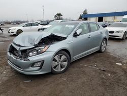 KIA Optima Hybrid Vehiculos salvage en venta: 2016 KIA Optima Hybrid