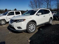 Salvage cars for sale from Copart Candia, NH: 2015 Nissan Rogue S