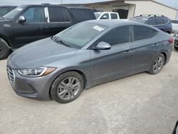 Salvage cars for sale from Copart Temple, TX: 2018 Hyundai Elantra SEL