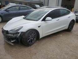 Salvage cars for sale at Houston, TX auction: 2023 Tesla Model 3