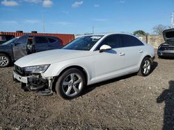 Salvage cars for sale from Copart Homestead, FL: 2019 Audi A4 Premium