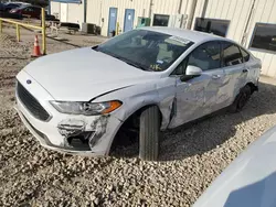 Salvage cars for sale at Temple, TX auction: 2020 Ford Fusion S