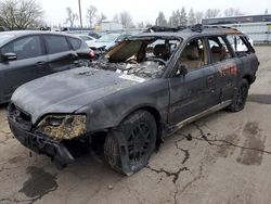 Salvage cars for sale at Woodburn, OR auction: 2003 Subaru Legacy Outback H6 3.0 LL Bean