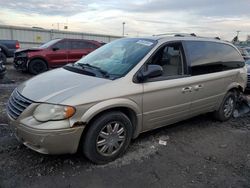 Salvage cars for sale at Dyer, IN auction: 2005 Chrysler Town & Country Limited