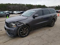 Salvage cars for sale at Florence, MS auction: 2017 Dodge Durango R/T