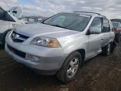 Salvage cars for sale at Elgin, IL auction: 2005 Acura MDX
