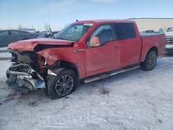 Salvage cars for sale at Rocky View County, AB auction: 2020 Ford F150 Supercrew