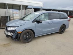 Salvage cars for sale at Fresno, CA auction: 2023 Honda Odyssey SPORT-L