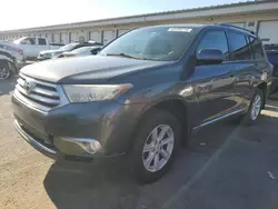 Salvage cars for sale at Lawrenceburg, KY auction: 2012 Toyota Highlander Base