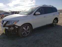 Nissan salvage cars for sale: 2015 Nissan Pathfinder S