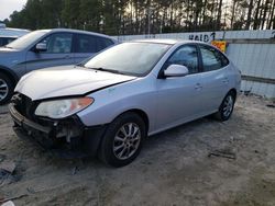 Salvage cars for sale at Seaford, DE auction: 2010 Hyundai Elantra Blue