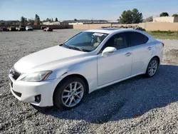Salvage cars for sale at Mentone, CA auction: 2011 Lexus IS 250
