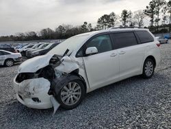 Salvage cars for sale at Byron, GA auction: 2017 Toyota Sienna XLE
