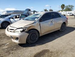 Salvage cars for sale from Copart San Diego, CA: 2011 Toyota Corolla Base