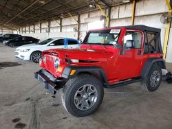 Jeep Vehiculos salvage en venta: 2006 Jeep Wrangler / TJ SE