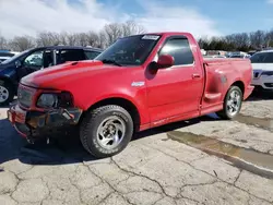 Salvage trucks for sale at Rogersville, MO auction: 2001 Ford F150 SVT Lightning