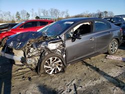 Honda Civic salvage cars for sale: 2013 Honda Civic LX