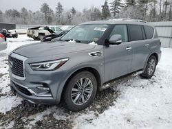 Infiniti QX80 salvage cars for sale: 2020 Infiniti QX80 Luxe