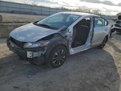 Vehiculos salvage en venta de Copart Kansas City, KS: 2015 Honda Civic EX