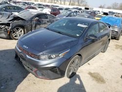 Salvage cars for sale at Bridgeton, MO auction: 2022 KIA Forte GT Line