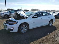 Salvage cars for sale at Assonet, MA auction: 2020 Chevrolet Malibu LT