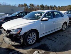 Salvage cars for sale at Exeter, RI auction: 2012 Volkswagen Passat SEL