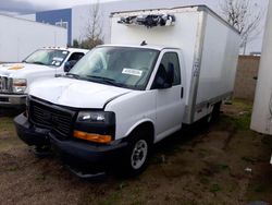 Salvage trucks for sale at Colton, CA auction: 2019 GMC Savana Cutaway G3500