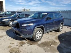 Jeep salvage cars for sale: 2014 Jeep Cherokee Sport