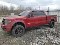 Salvage cars for sale from Copart Louisville, KY: 2014 Ford F150 Supercrew