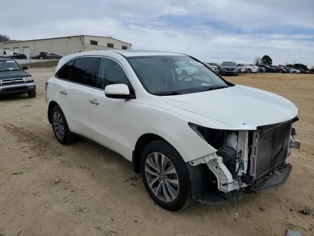 2015 Acura MDX Technology