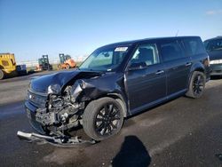 Salvage cars for sale at Sacramento, CA auction: 2018 Ford Flex SEL