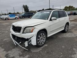 Salvage cars for sale from Copart Miami, FL: 2010 Mercedes-Benz GLK 350 4matic