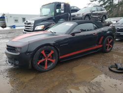 Salvage cars for sale from Copart Lyman, ME: 2012 Chevrolet Camaro LT