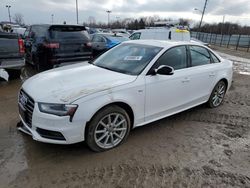 Salvage cars for sale at Indianapolis, IN auction: 2016 Audi A4 Premium Plus S-Line