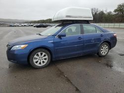 Salvage cars for sale at Brookhaven, NY auction: 2007 Toyota Camry Hybrid