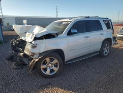 Vehiculos salvage en venta de Copart Phoenix, AZ: 2017 Chevrolet Tahoe K1500 Premier