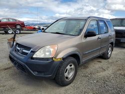 Salvage cars for sale at Vallejo, CA auction: 2004 Honda CR-V LX
