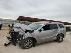 Salvage cars for sale at Andrews, TX auction: 2015 Dodge Durango Limited