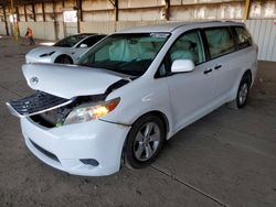 Salvage cars for sale from Copart Phoenix, AZ: 2014 Toyota Sienna