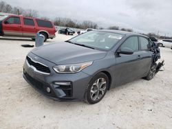 Salvage cars for sale from Copart New Braunfels, TX: 2019 KIA Forte FE