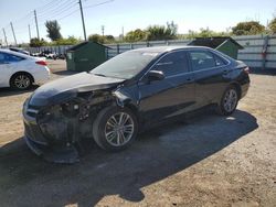 Salvage cars for sale at Miami, FL auction: 2016 Toyota Camry LE