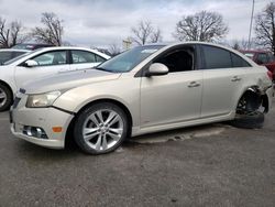 Salvage cars for sale at Rogersville, MO auction: 2011 Chevrolet Cruze LTZ