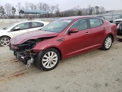 KIA Optima LX salvage cars for sale: 2015 KIA Optima LX