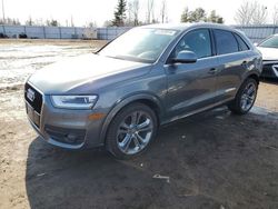 Salvage cars for sale at Bowmanville, ON auction: 2015 Audi Q3 Prestige