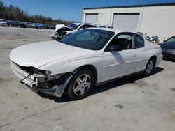 Chevrolet salvage cars for sale: 2003 Chevrolet Monte Carlo LS