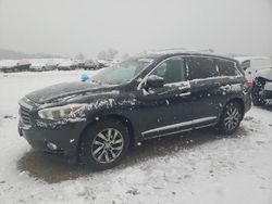 Salvage cars for sale from Copart West Warren, MA: 2015 Infiniti QX60