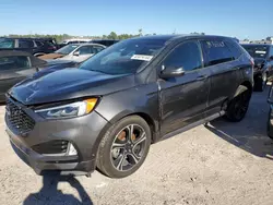 Salvage cars for sale from Copart Houston, TX: 2020 Ford Edge ST