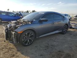 Salvage cars for sale from Copart Bakersfield, CA: 2021 Honda Civic Sport