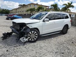 Salvage cars for sale from Copart Opa Locka, FL: 2018 Mercedes-Benz GLS 450 4matic