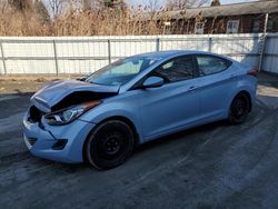 Salvage cars for sale from Copart Albany, NY: 2013 Hyundai Elantra GLS
